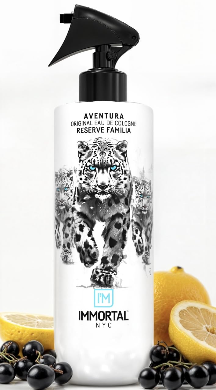 Immortal NYC Reserve Aventura After Shave for Men – 17 oz, Fruity Woody Scent