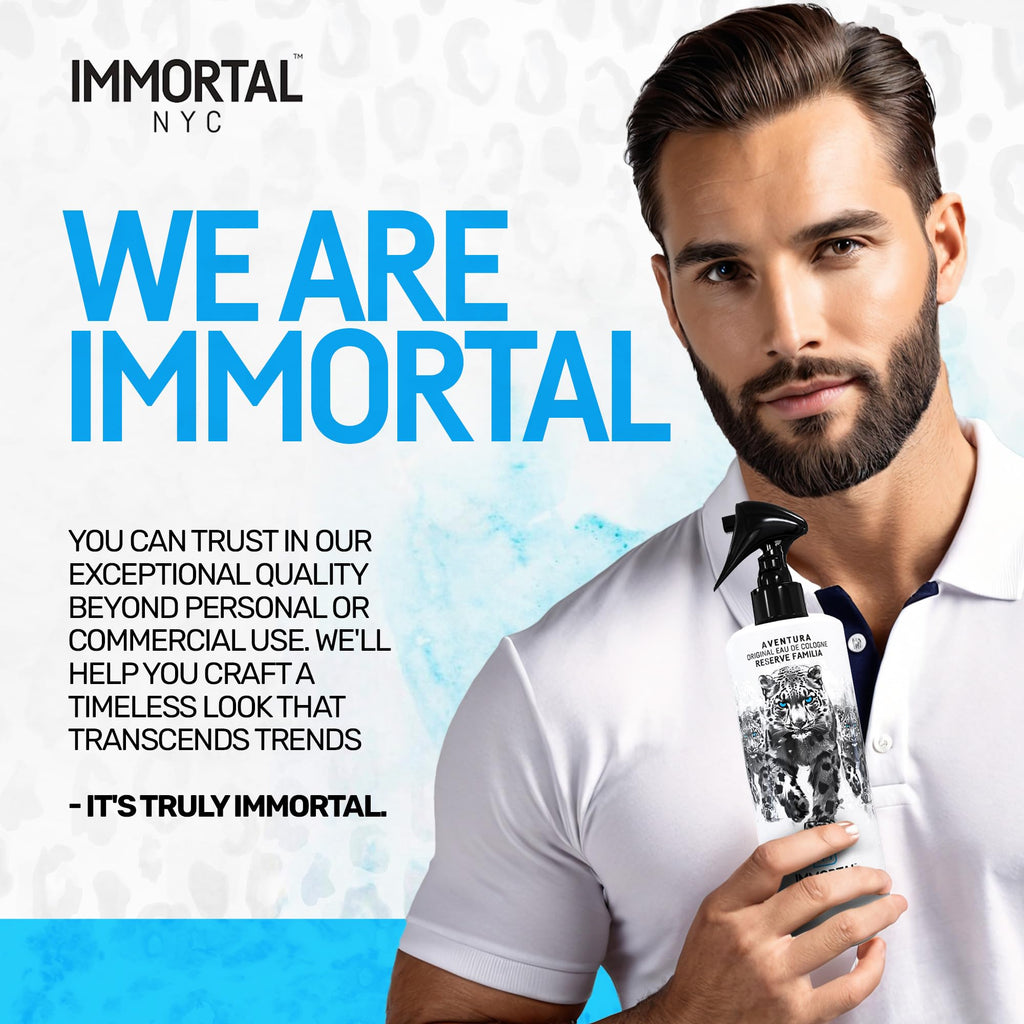 Immortal NYC Reserve Aventura After Shave for Men – 17 oz, Fruity Woody Scent