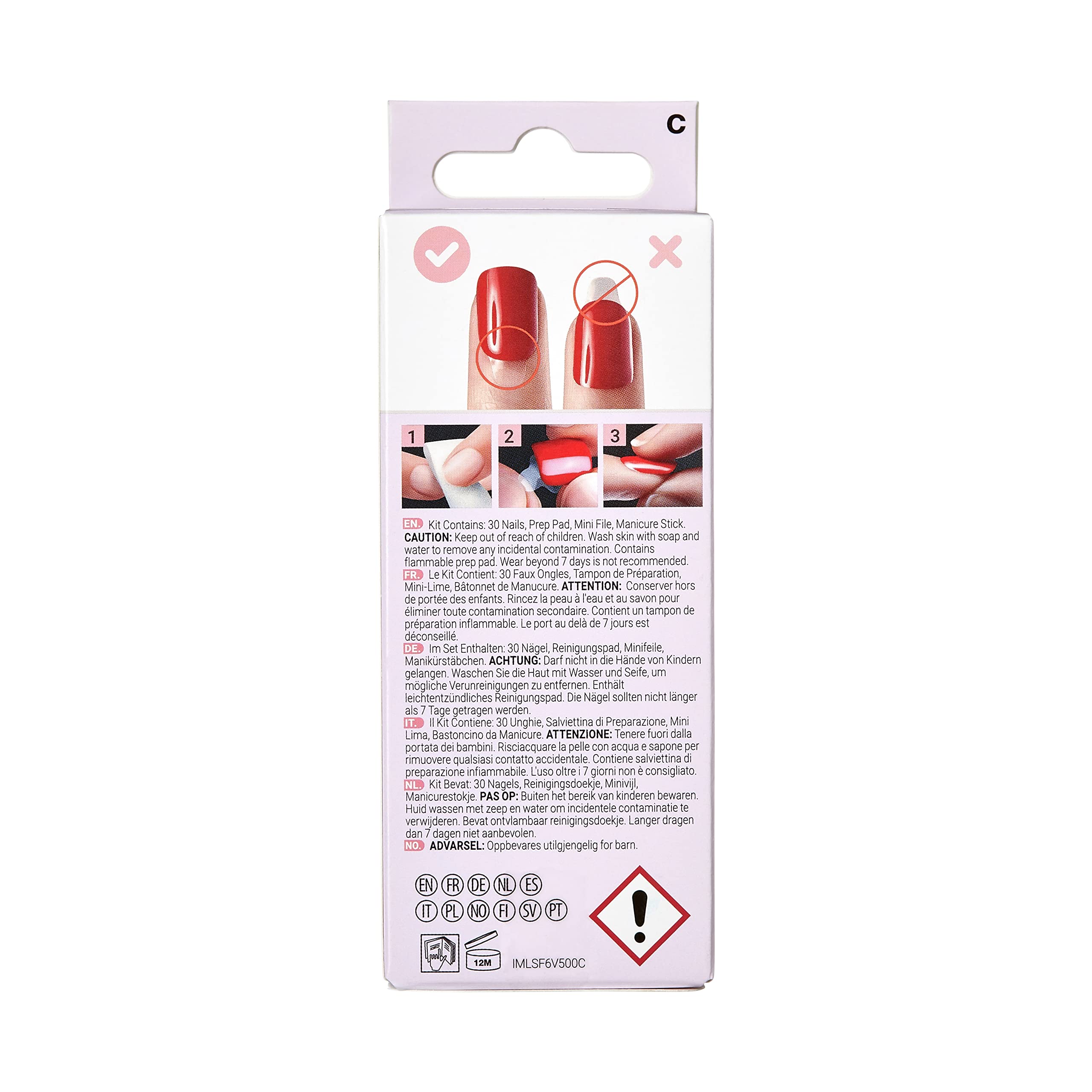 imPRESS x LoveShackFancy Blushing Lavender Press-On Nails — Limited Edition