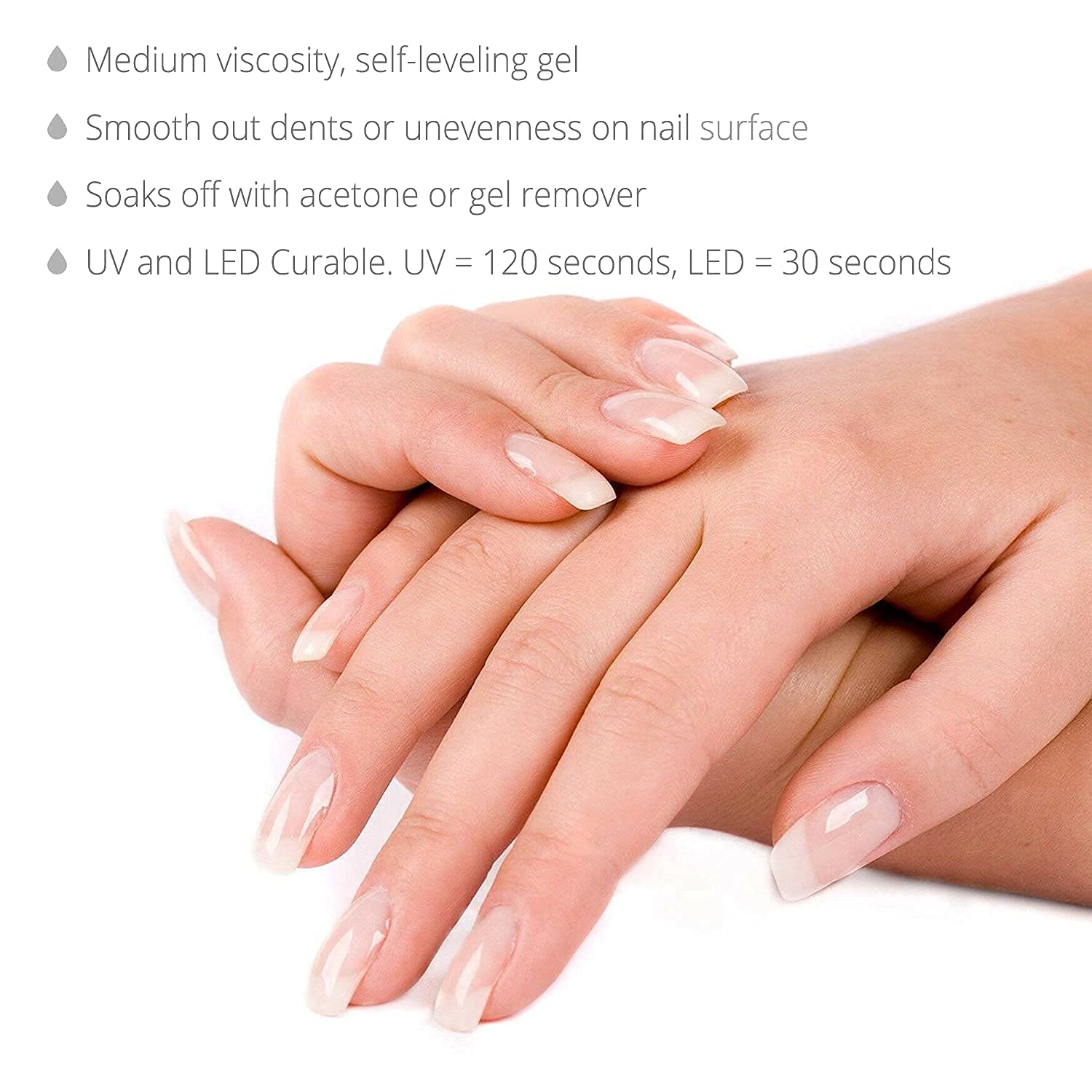 IN.HYPE Rubber Base Coat UV/LED Curable – Elastic, Soak-Off Nail Foundation