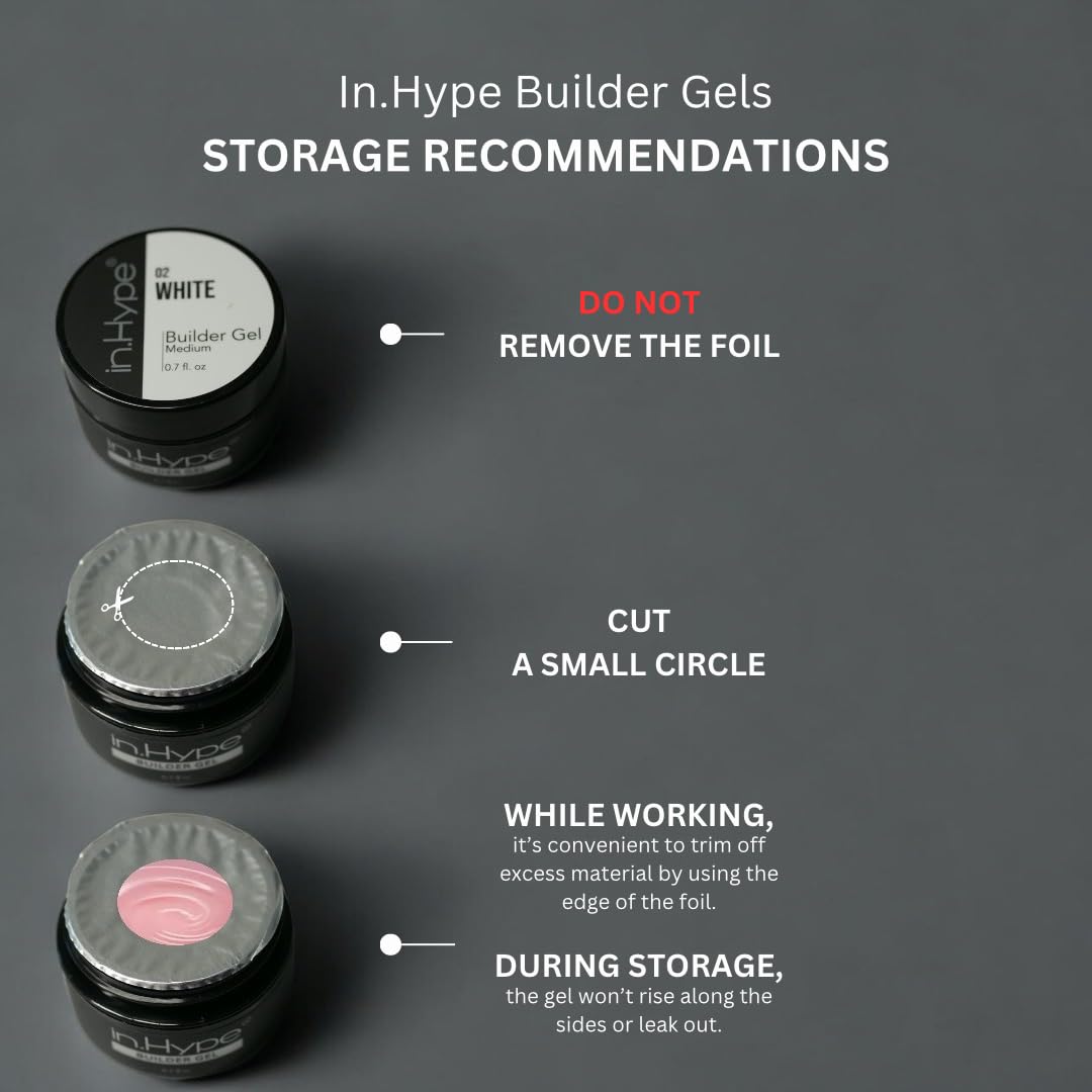 IN.HYPE Sculpting Builder Gel – Nail Extensions & Strengthening (Mauve) | 60s Cure