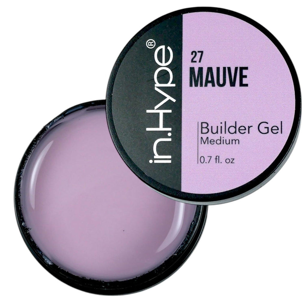 IN.HYPE Sculpting Builder Gel – Nail Extensions & Strengthening (Mauve) | 60s Cure