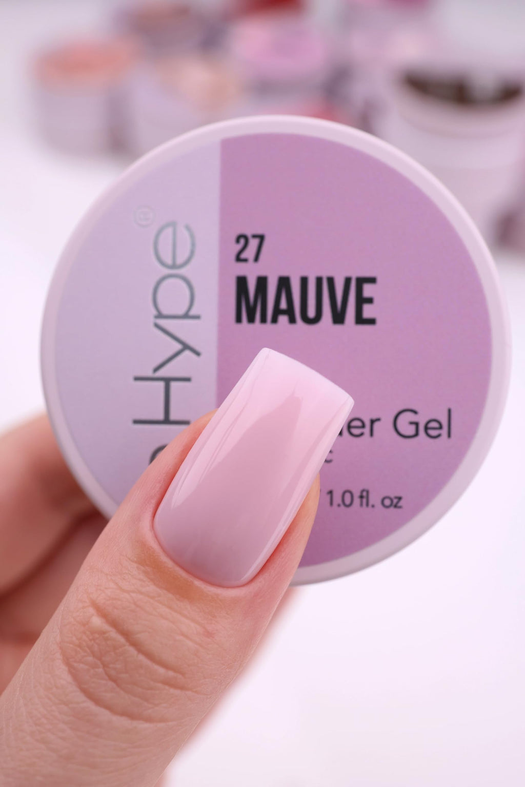 IN.HYPE Sculpting Builder Gel – Nail Extensions & Strengthening (Mauve) | 60s Cure