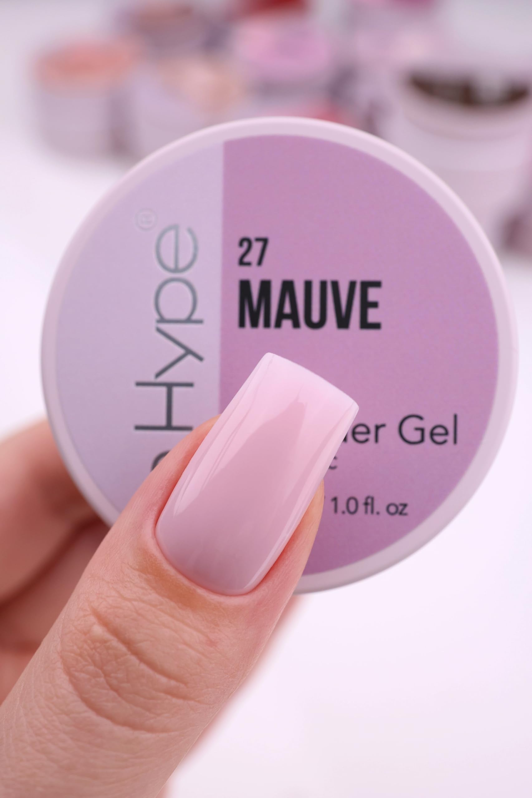 IN.HYPE Sculpting Builder Gel – Nail Extensions & Strengthening (Mauve) | 60s Cure