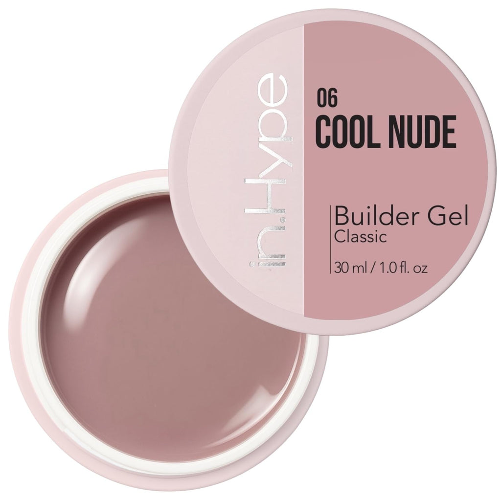 IN.HYPE UV/LED Camouflage Builder Gel – Nail Extensions & Strengthening (Cool Nude #32)