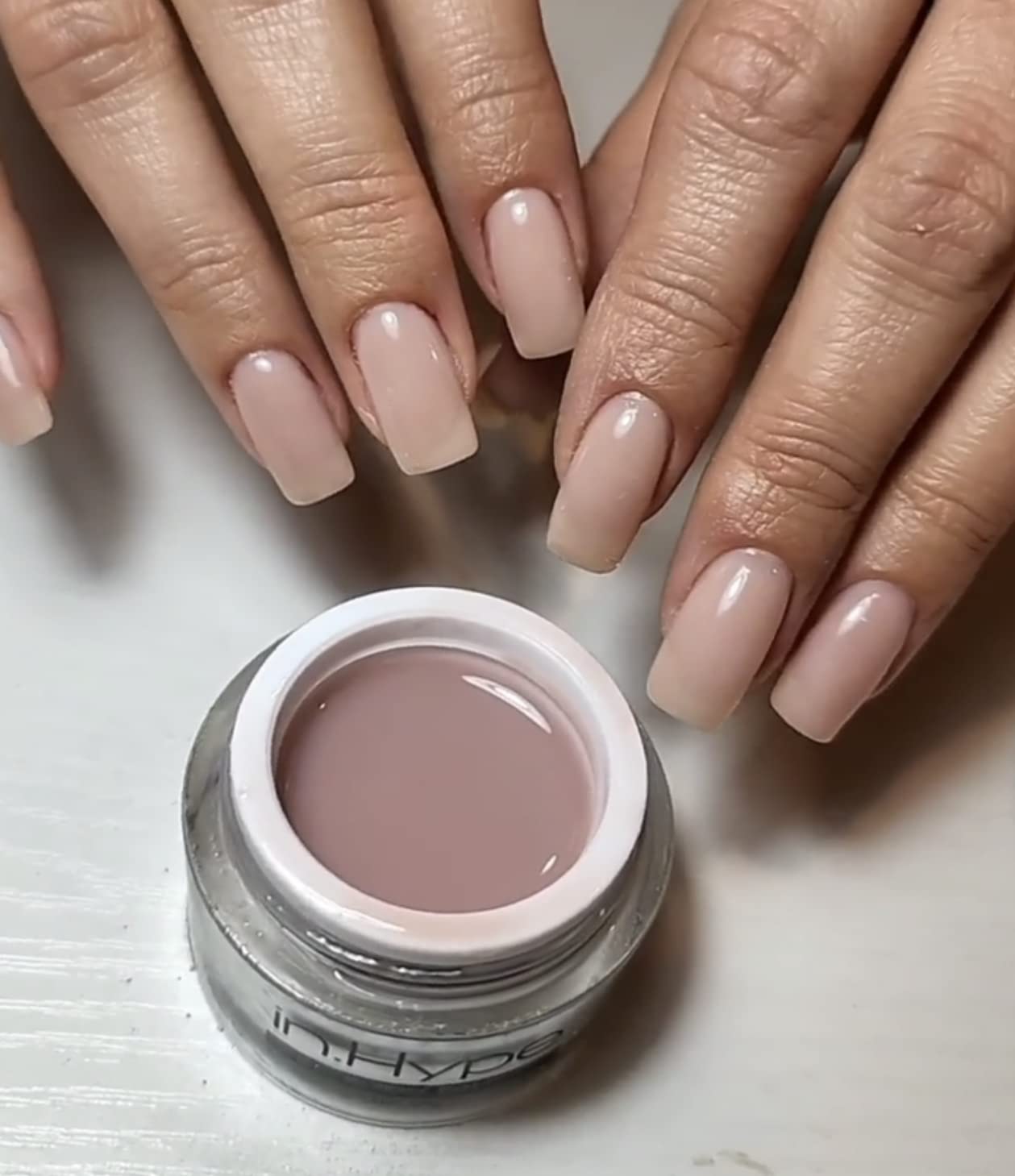 IN.HYPE UV/LED Camouflage Builder Gel – Nail Extensions & Strengthening (Cool Nude #32)