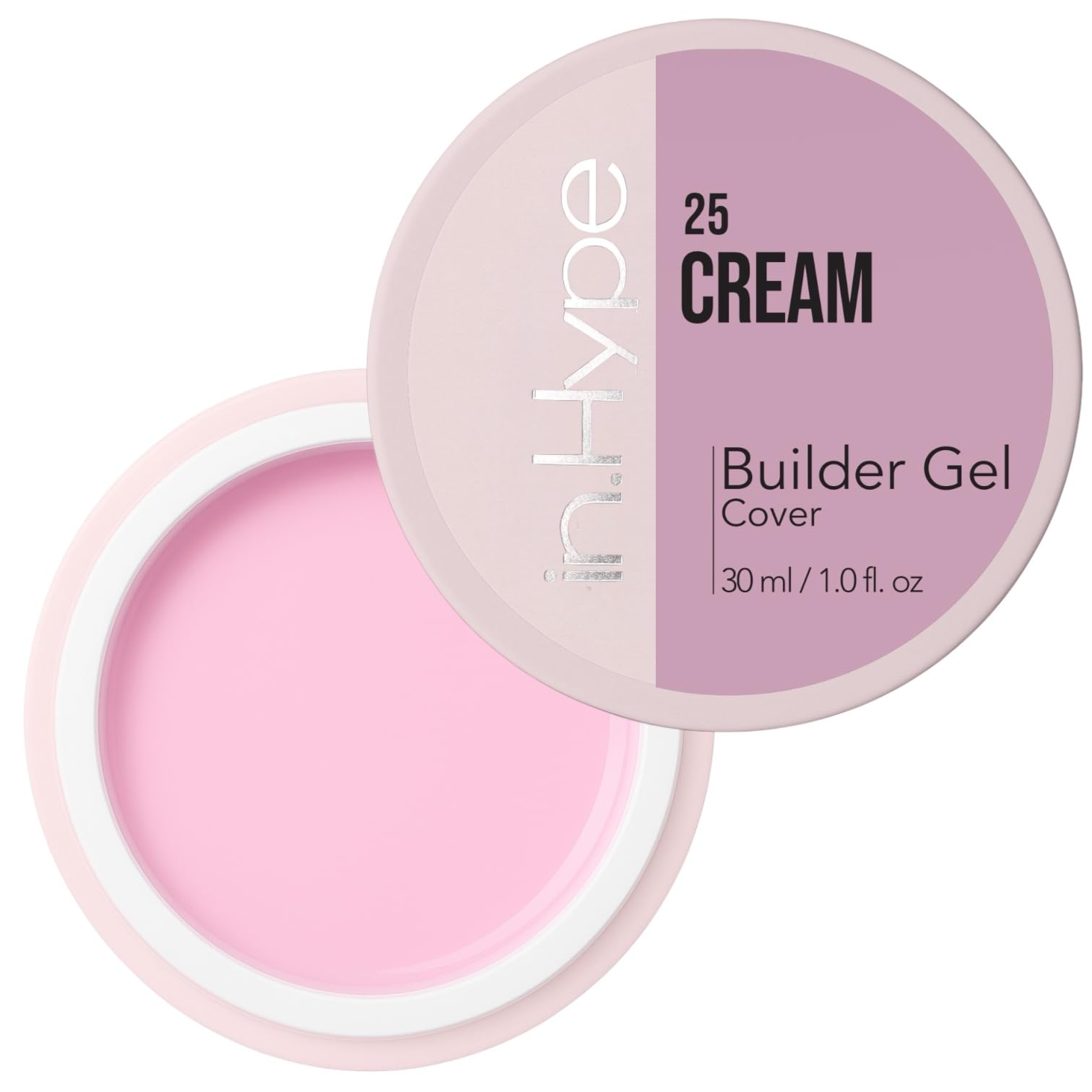 IN.HYPE UV/LED Camouflage Builder Gel Cream #25 – Nail Extensions, Overlays & Strengthening