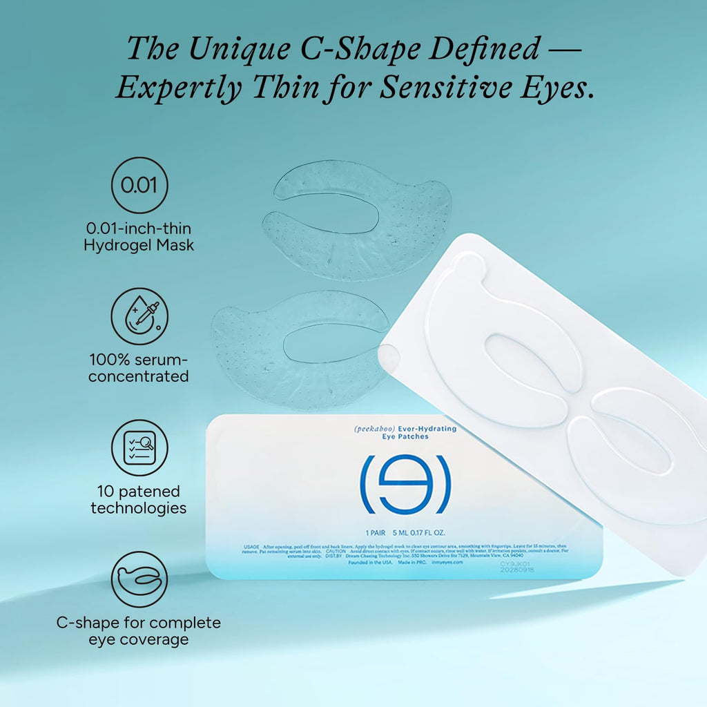In My Eyes Caffeine & Hyaluronic Under Eye Patches PRO – 5 Pairs | 360° Coverage