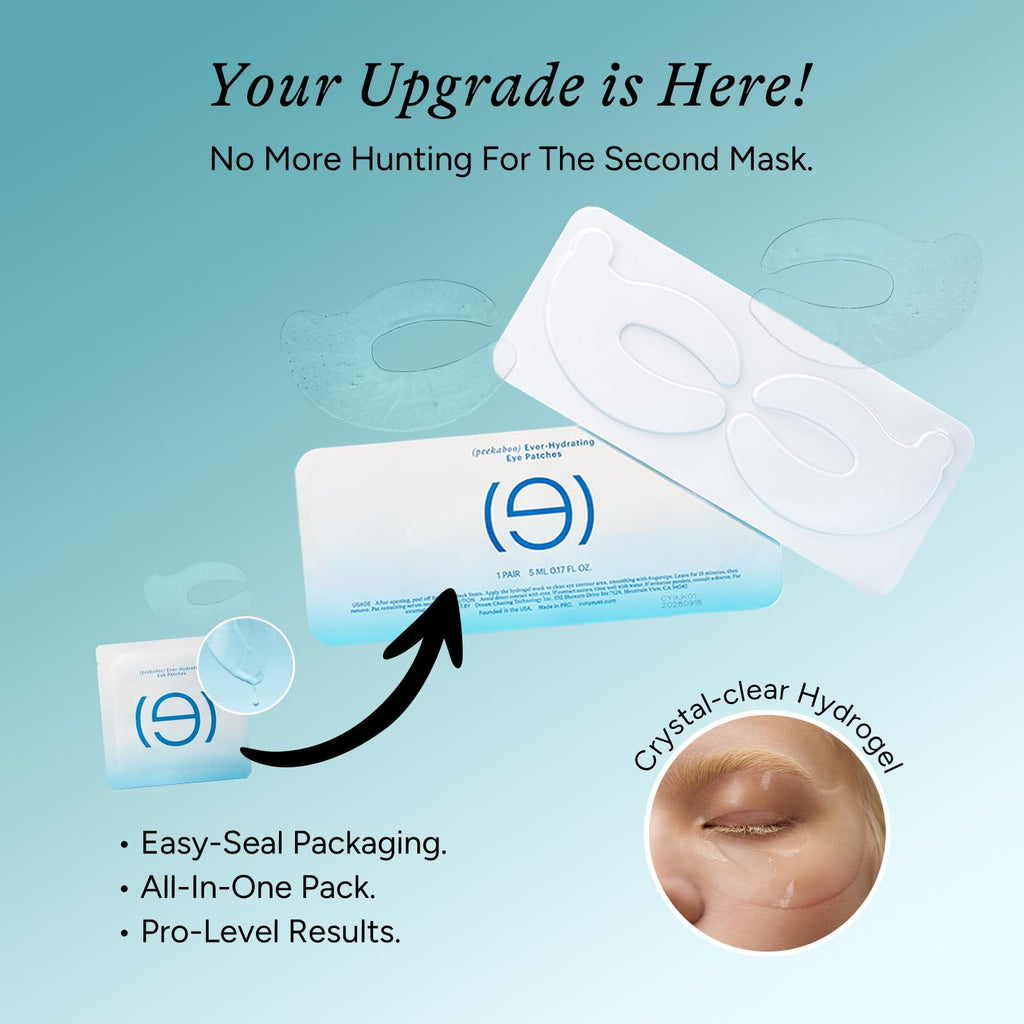 In My Eyes Caffeine & Hyaluronic Under Eye Patches PRO – 5 Pairs | 360° Coverage