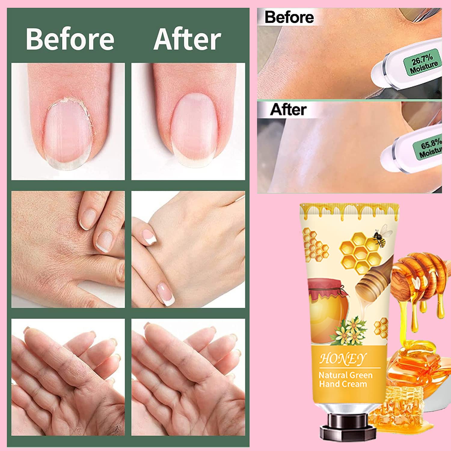 INALIER 38-Pack Hand Cream Gift Set – Mini Travel-Size Moisturizers for Dry Hands