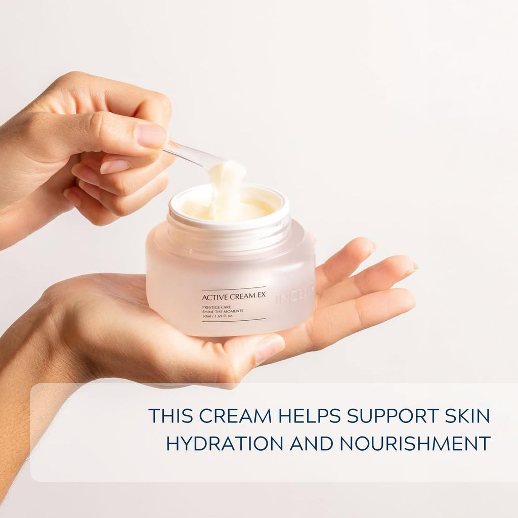 Riman Active Cream EX by INCELLDERM — Fast-Absorbing Moisturizer for Sensitive Skin