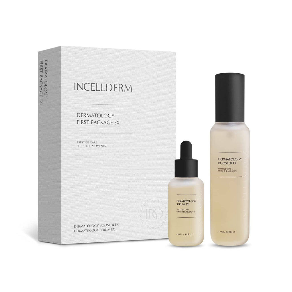 INCELLDERM Riman Dermatology First Package EX – Hydration Booster + Serum (Cruelty-Free)