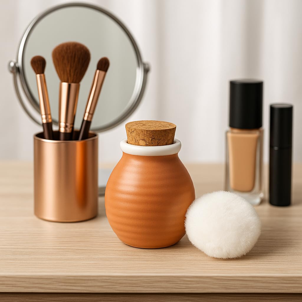 Indian Earth Original Makeup Powder – 5 g Jar | Natural, Multi-Purpose Bronzer & Glow