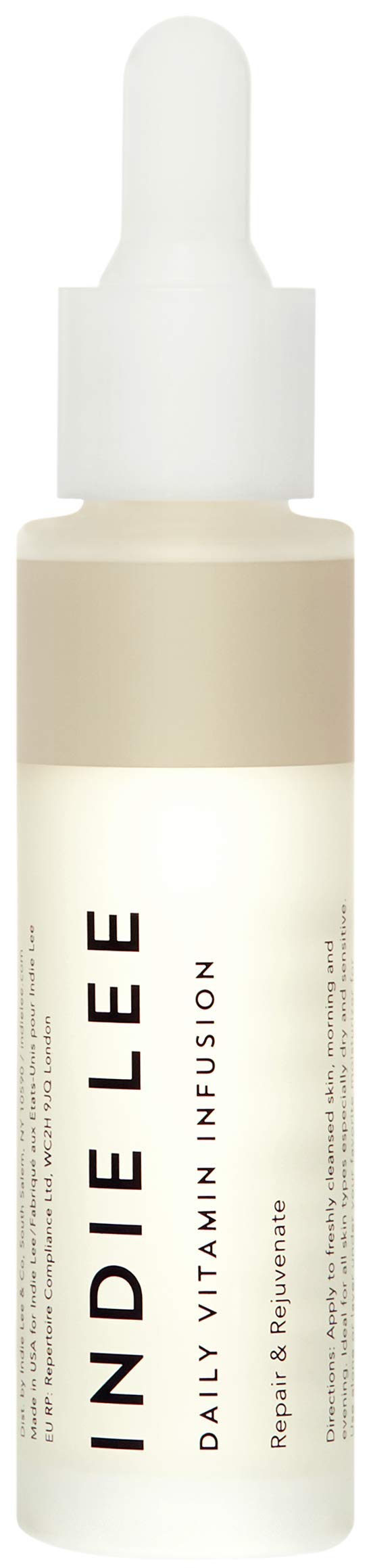 Indie Lee Daily Vitamin Infusion — Balancing Face Treatment Oil with Rosehip & Squalane (1oz)