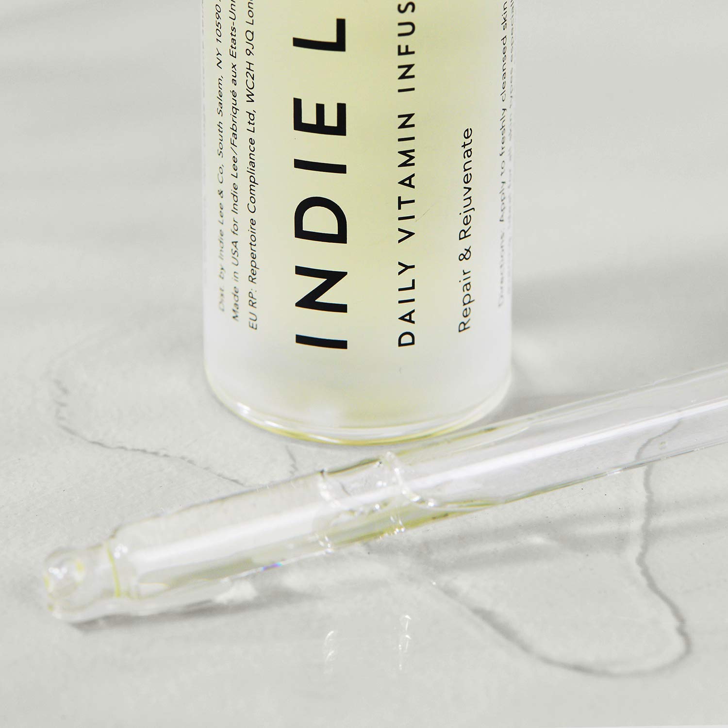Indie Lee Daily Vitamin Infusion — Balancing Face Treatment Oil with Rosehip & Squalane (1oz)