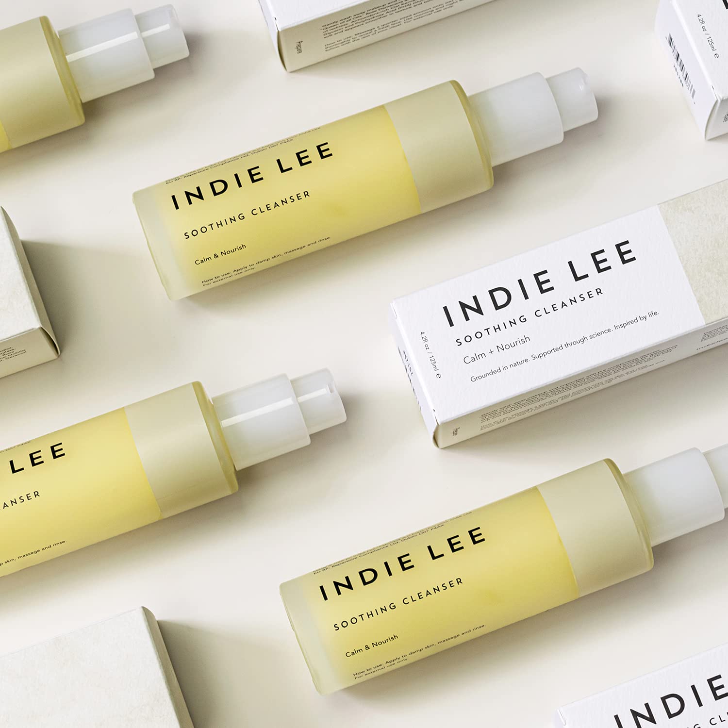Indie Lee Soothing Facial Cleanser – Gentle Hydrating Cleanser & Makeup Remover