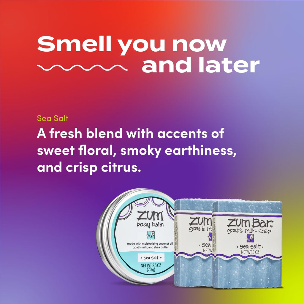 Indigo Wild Zum Bundle: Goat Milk Soap Bars & Sea Salt Zum Rub Moisturizer