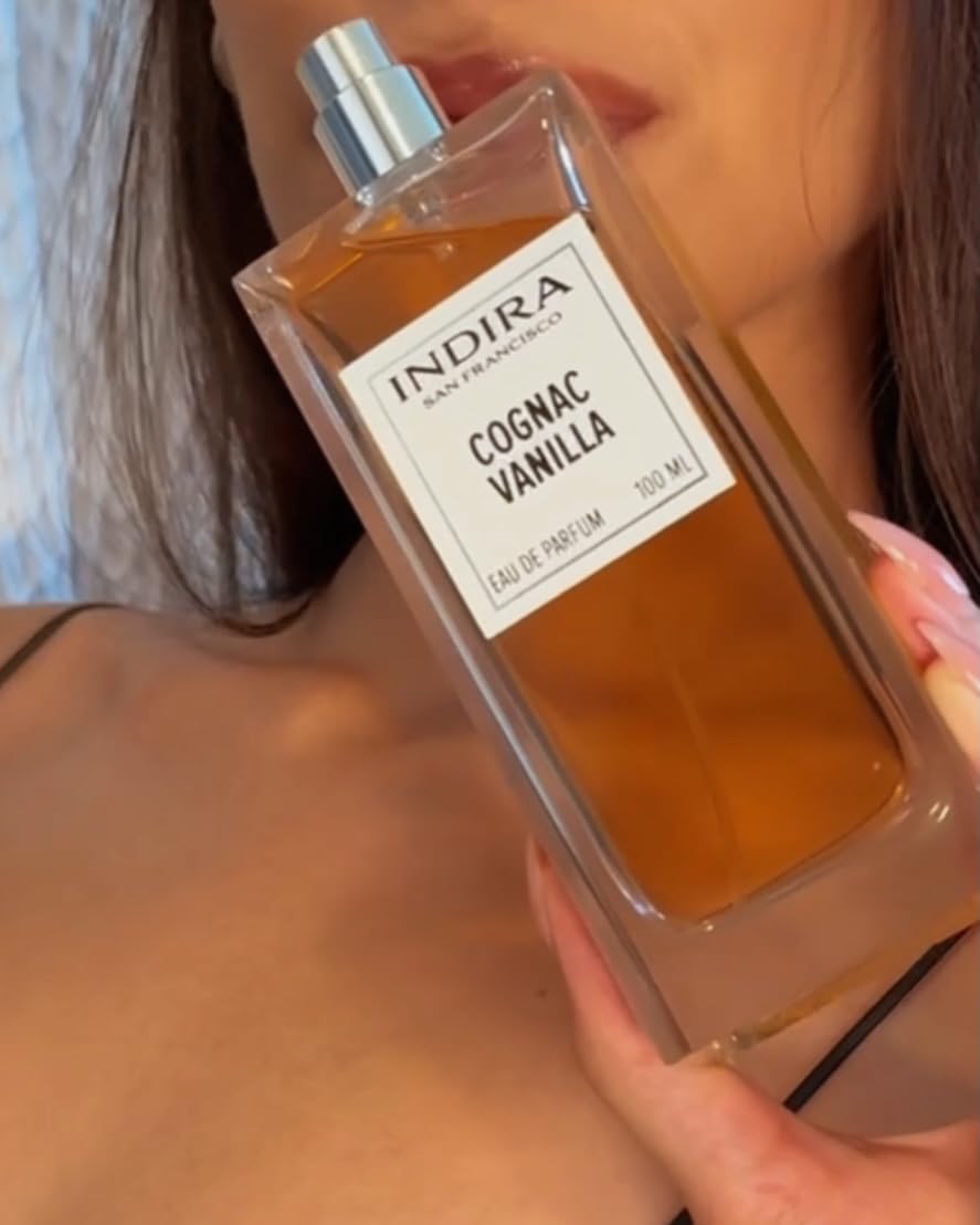INDIRA SAN FRANCISCO Cognac Vanilla – Unisex Eau de Parfum, Warm Gourmand, 100 ml
