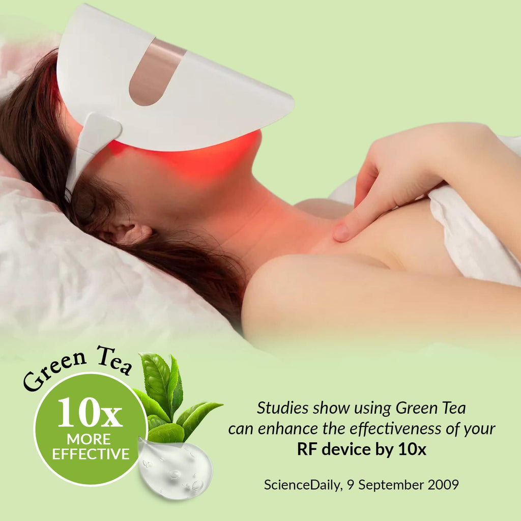 IndulgeMe Facial Conductive Gel for Microcurrent Devices – Korean Green Tea, Aloe & Hyaluronic Acid