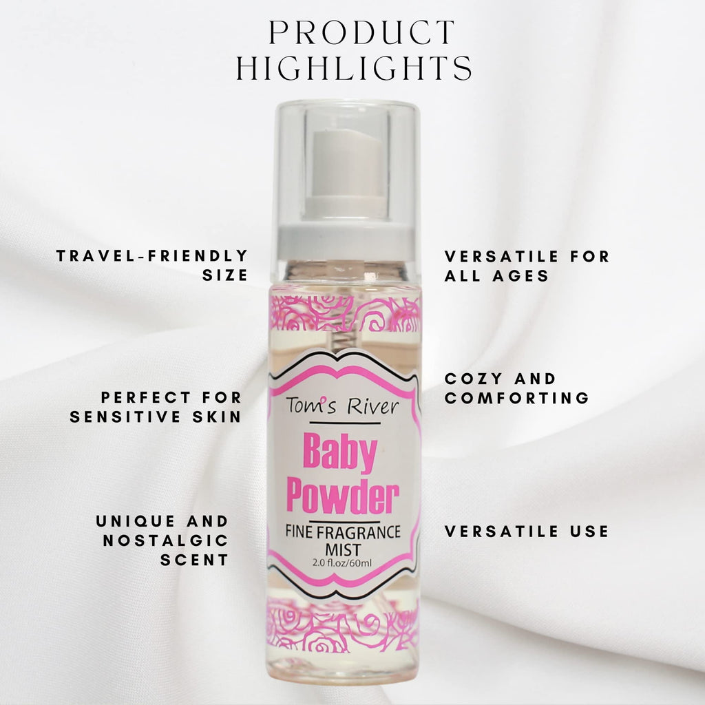 Infinix Baby Fresh Powder Fine Fragrance Mist – 2 fl oz (Pack of 3)
