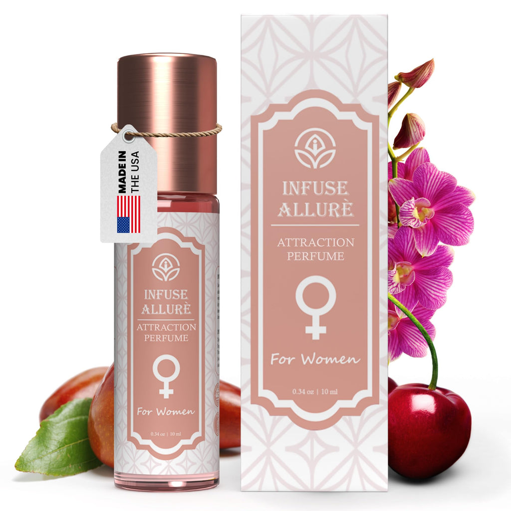 Infuse Allurè Premium Pheromone Perfume for Women – Long-Lasting French Fragrance