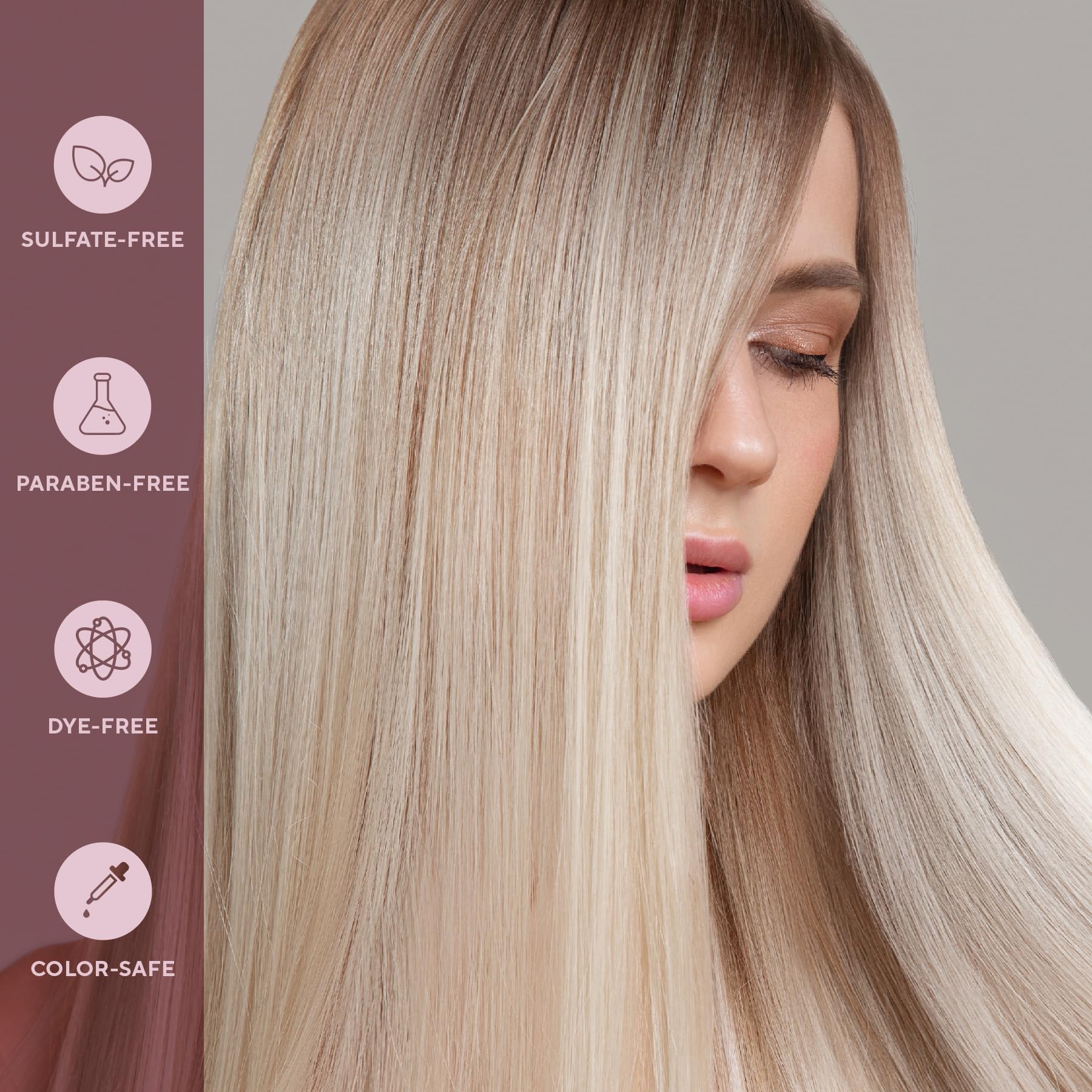 Infusion K Keratin Anti-Breakage Frizz Control Treatment – UltraKeratin Complex, Color Safe, Paraben & Sulfate Free (8 oz)