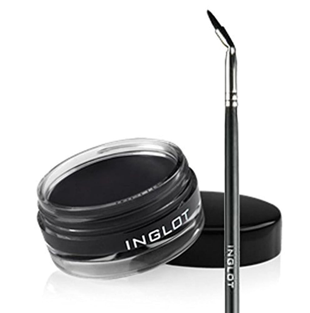 Inglot AMC Eyeliner Gel 77 + Brush 30T — Precise, Long-Lasting Eye Makeup