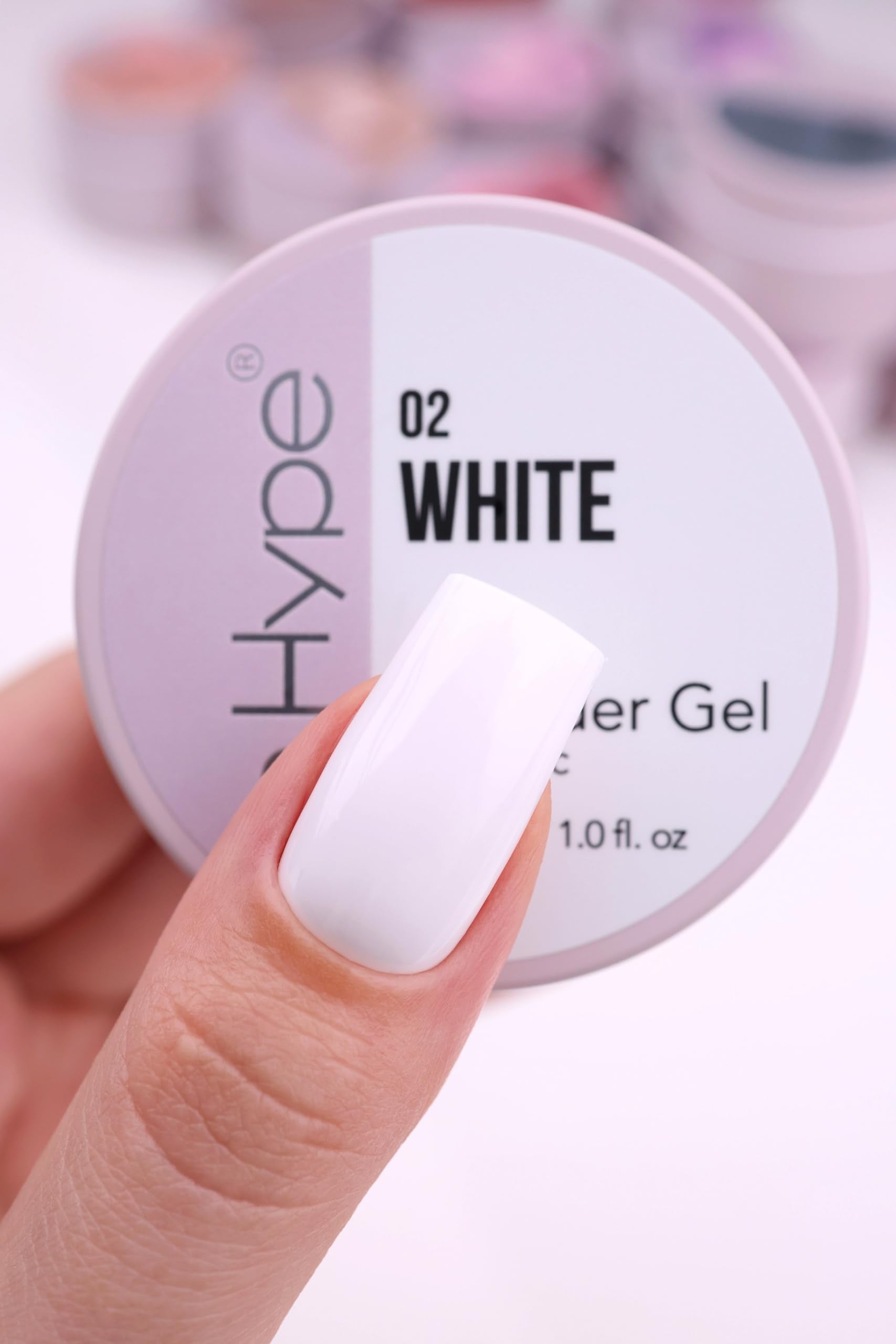 IN.HYPE Camouflage Builder Gel Extra White – Nail Extensions & Strengthening