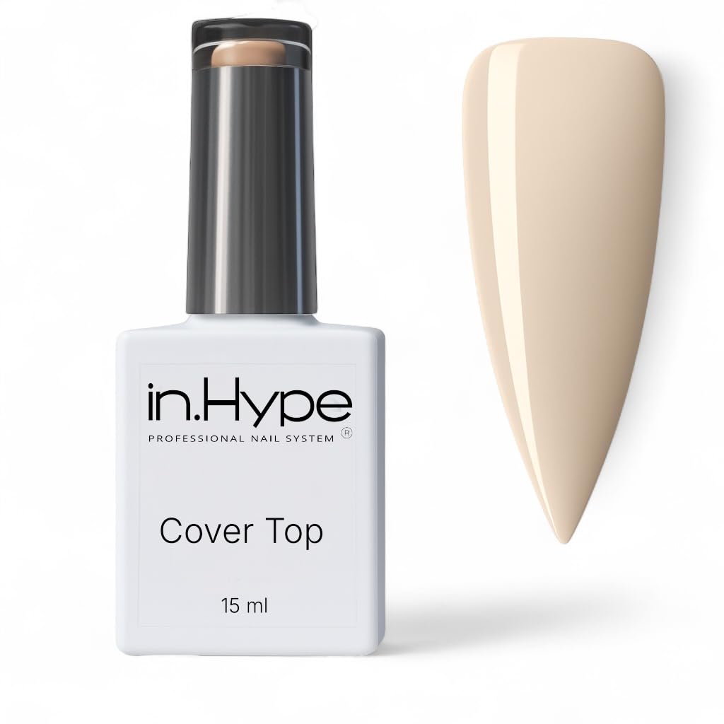 IN.HYPE Gel Top Coat Nude4 – UV/LED Cured Finish
