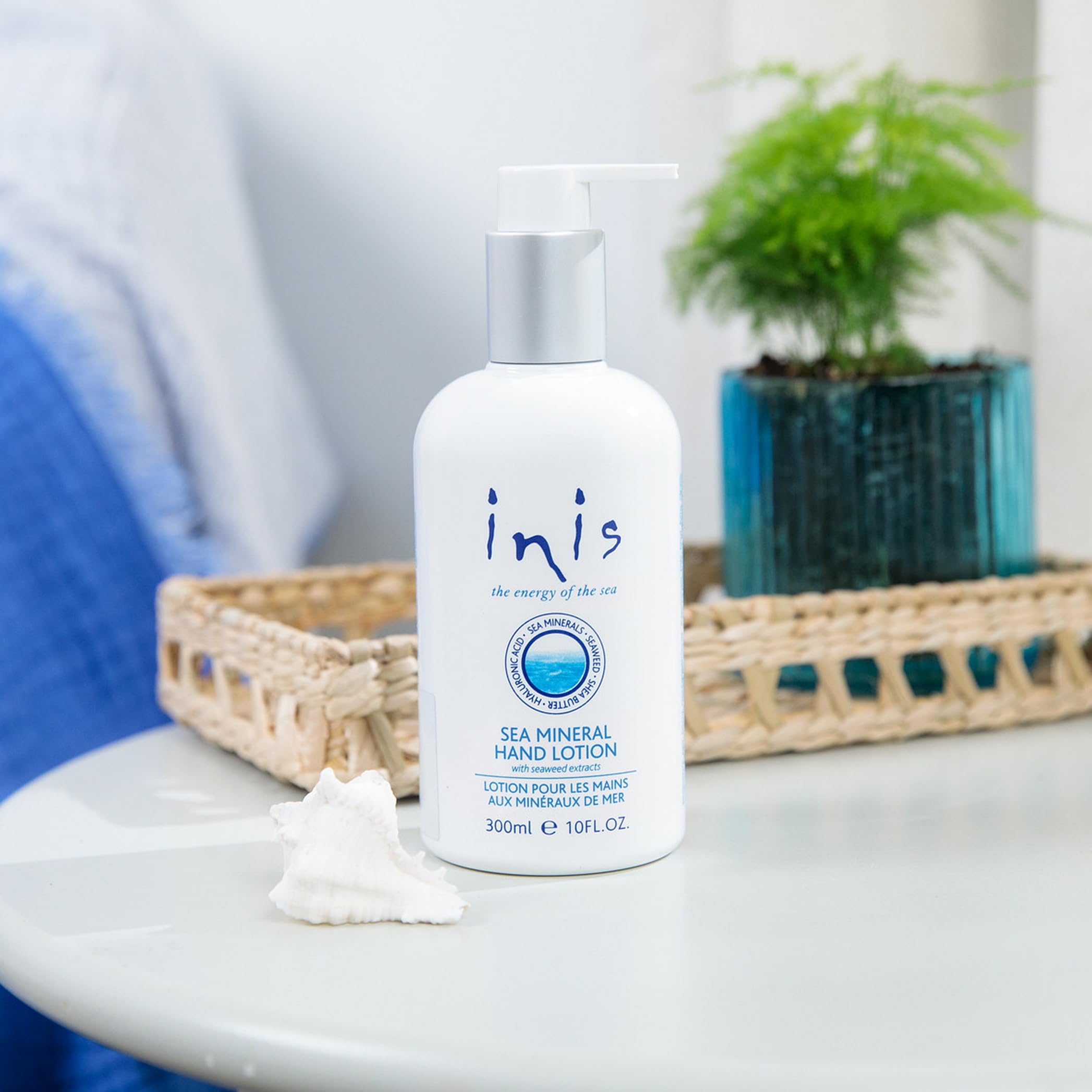 Inis the Energy of the Sea Mineral Hand Lotion, 10 Fluid Ounce – Hydration, Fast-Absorbing, Paraben Free