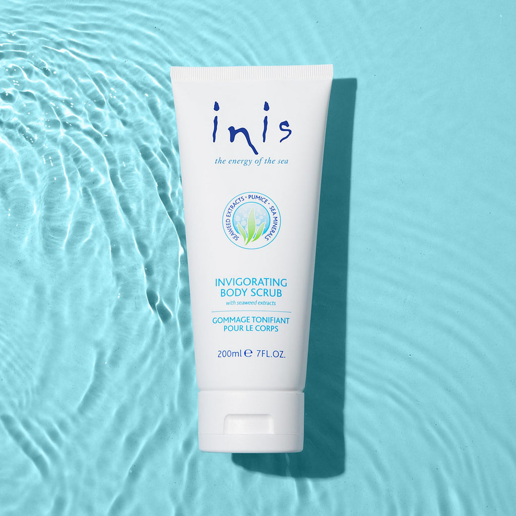 Inis the Energy of the Sea Scented Body Scrub - Exfoliating Pumice & Seaweed, 7oz