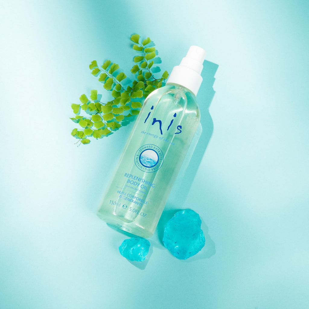 Inis the Energy of the Sea Replenishing Body Oil - Fast Absorbing Spray - 5 Fl Oz