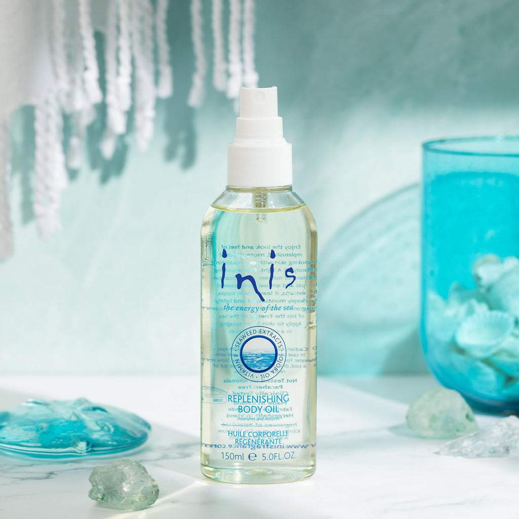 Inis the Energy of the Sea Replenishing Body Oil - Fast Absorbing Spray - 5 Fl Oz