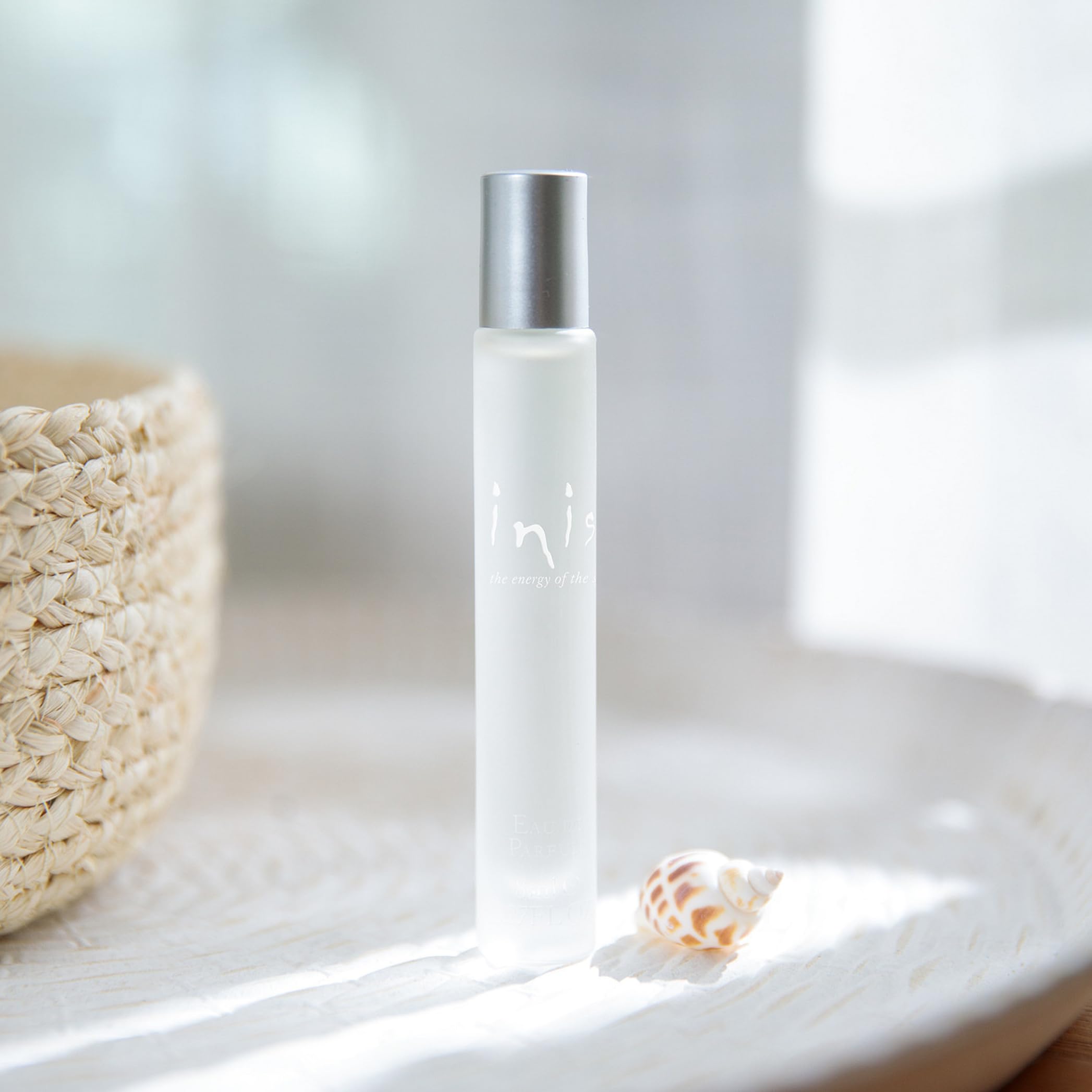 Inis the Energy of the Sea Roll-On Perfume – Fresh Ocean Scent for Women & Men, 0.27 fl oz