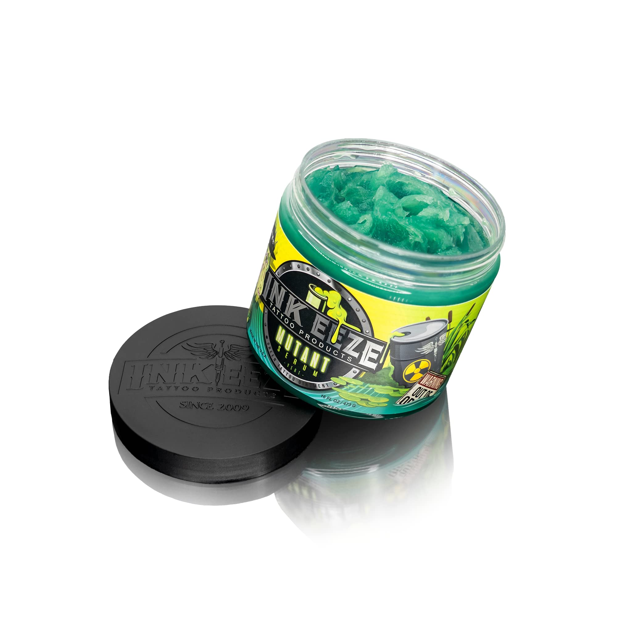 INK-EEZE Mutant Serum Green Tattoo Ointment – Limited Edition NFT, 16oz