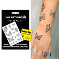 INKARTLINK Semi-Permanent Butterfly Tattoo — Realistic & Waterproof