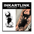 INKARTLINK Tattoo Tech: Realistic Semi-Permanent Tattoos (2 Sheets) – Waterproof & Long-Lasting