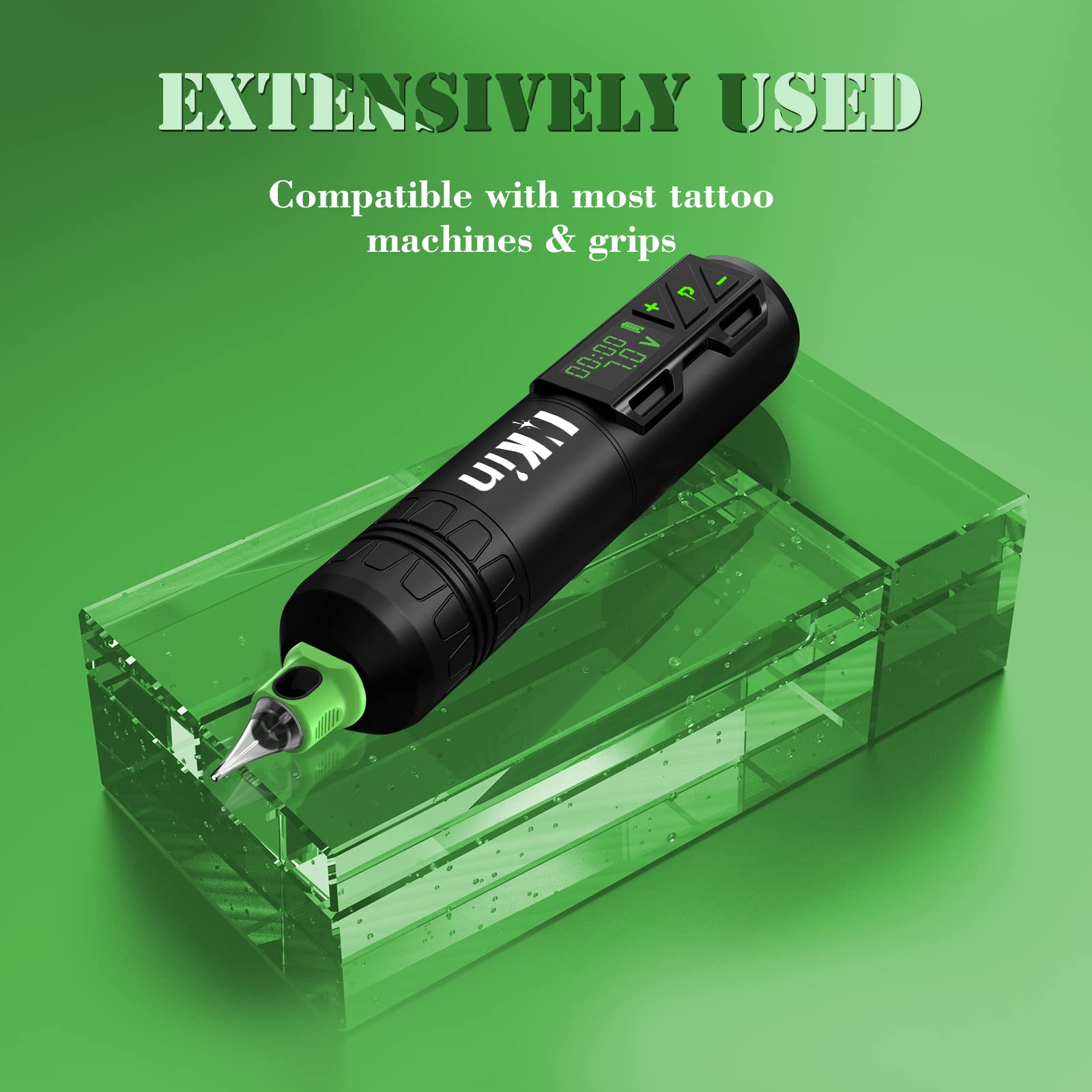 INKin Kelly Finger Ledge Tattoo Cartridges 9RL Round Liner 10# Bugpin L-Taper – 16Pcs with Membrane