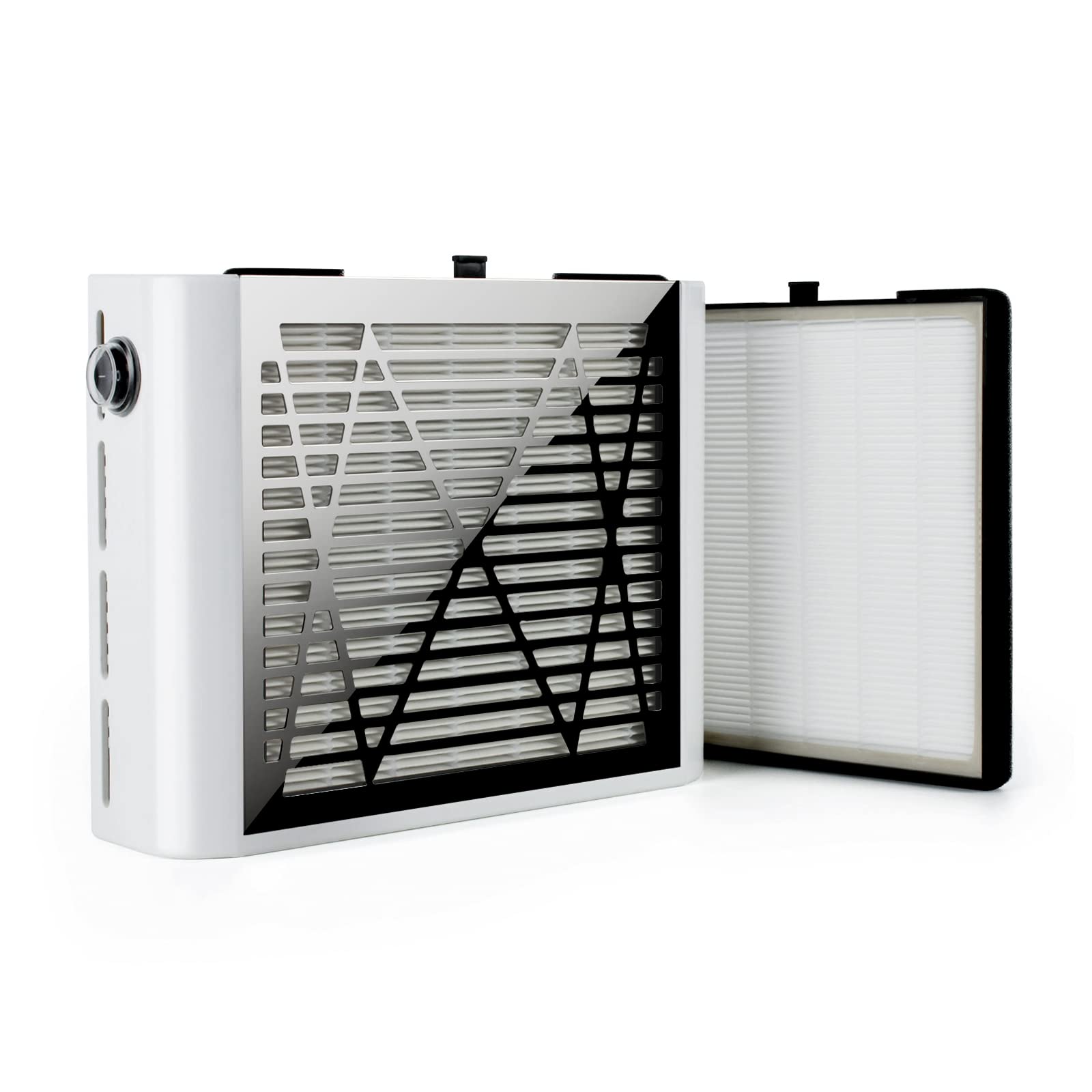 INMAKER Nail Dust Collector 60W – 2 Reusable Filters, Vacuum for Acrylic Nails & Gel Extensions