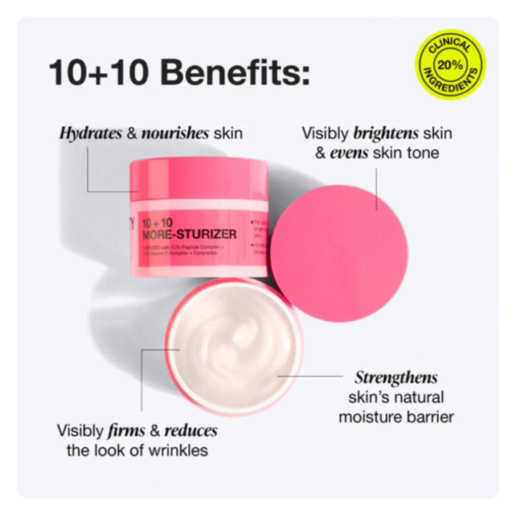 Innbeauty Project 10+10 Daily Moisturizer — Vitamin C + Peptides + Ceramides