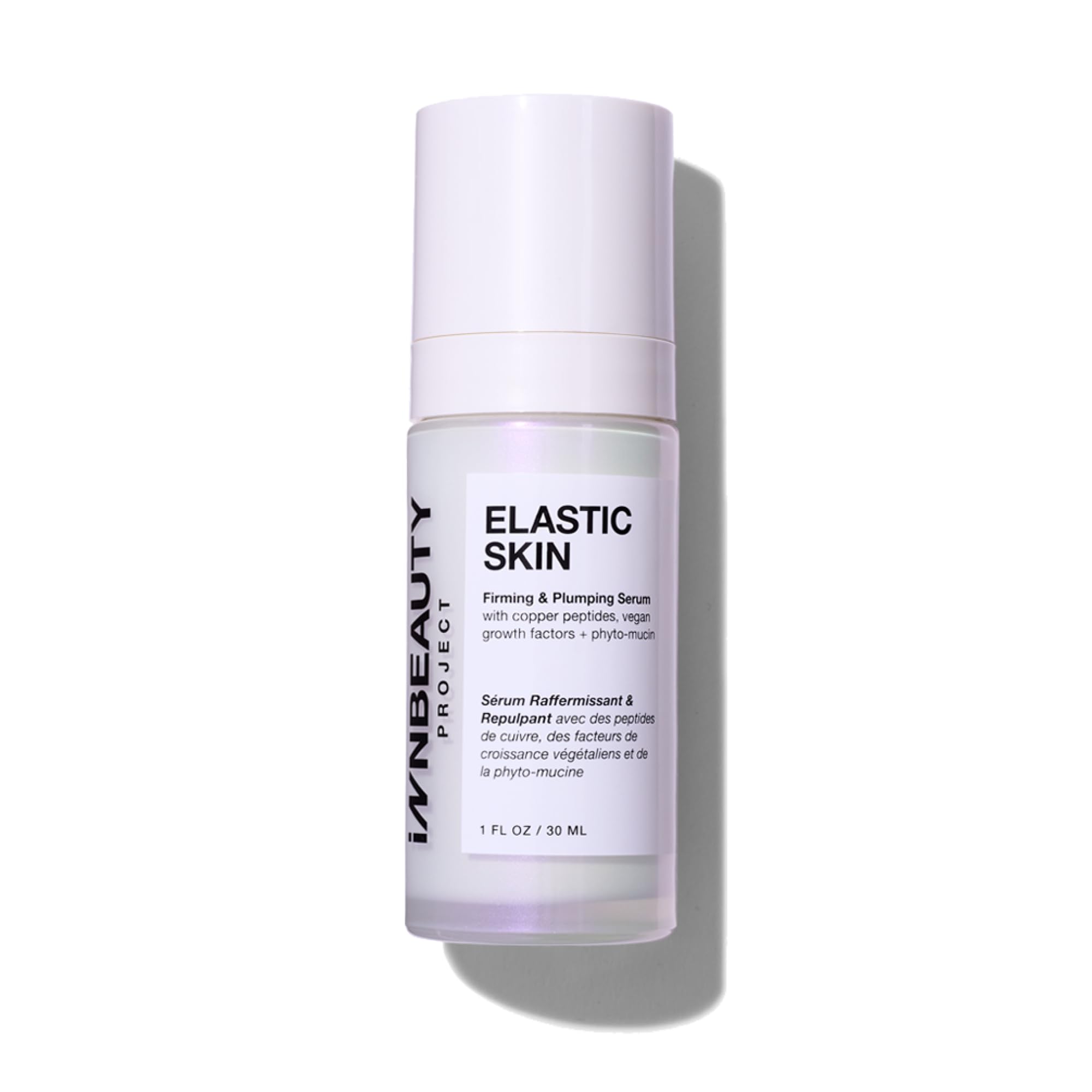 Innbeauty Project Elastic Skin Firming & Plumping Growth Factor Serum with Copper Peptides – 1 oz
