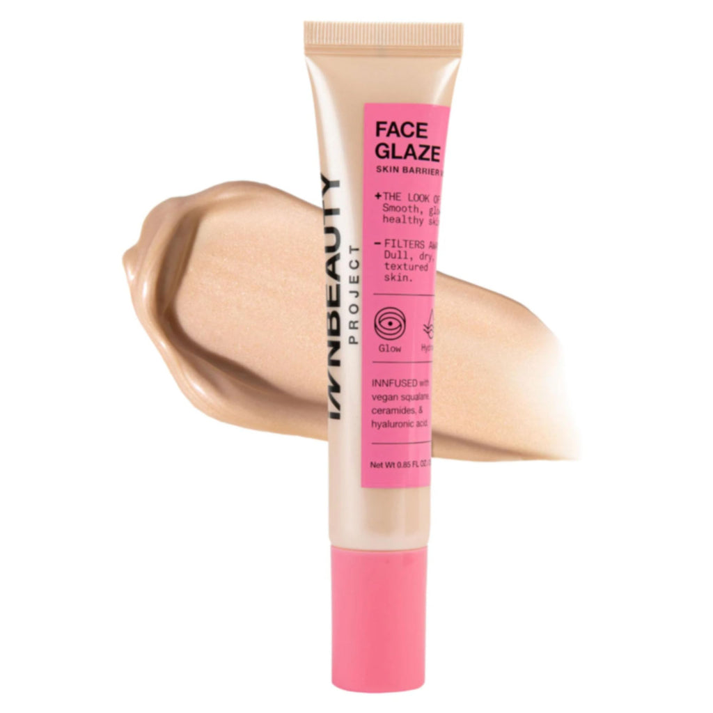 Innbeauty Project Face Glaze: Glow Moisturizer with Ceramides & Hyaluronic Acid (0.85 oz)