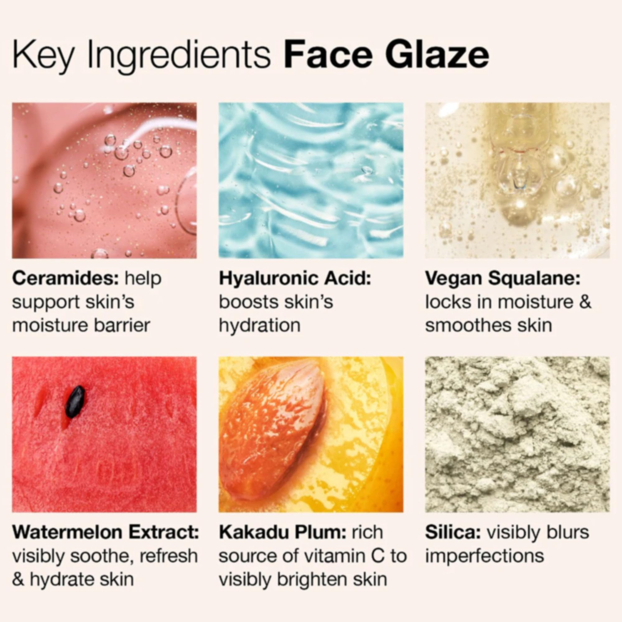 Innbeauty Project Face Glaze: Glow Moisturizer with Ceramides & Hyaluronic Acid (0.85 oz)
