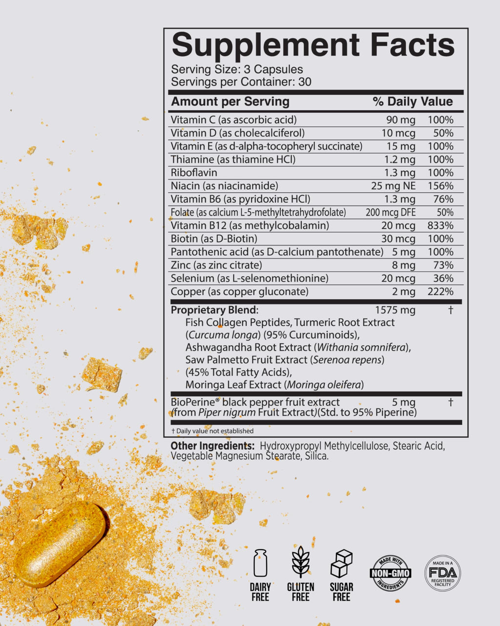 Inner Glow Hair, Skin & Nails Vitamins – Doctor-Developed