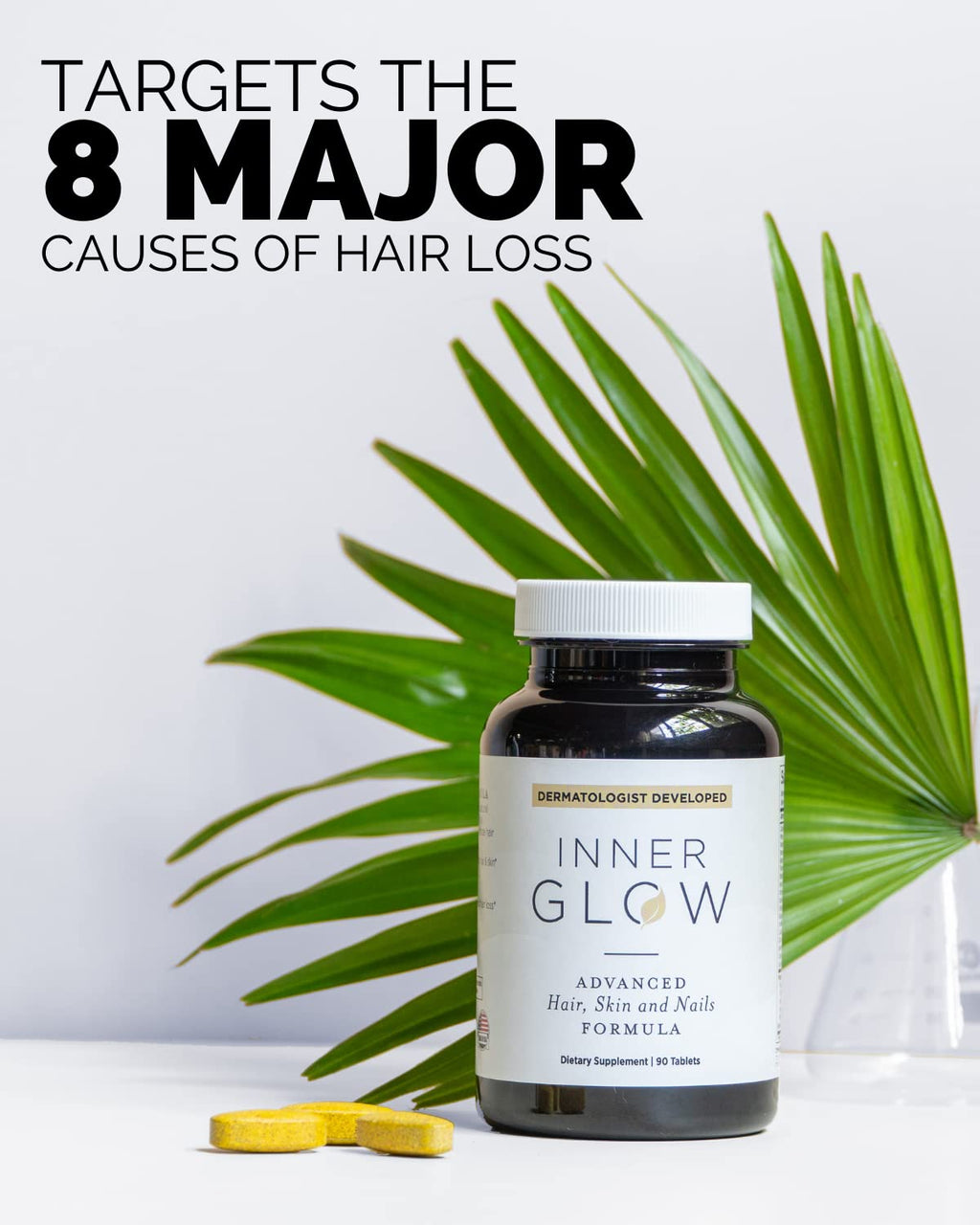 Inner Glow Hair, Skin & Nails Vitamins – Doctor-Developed