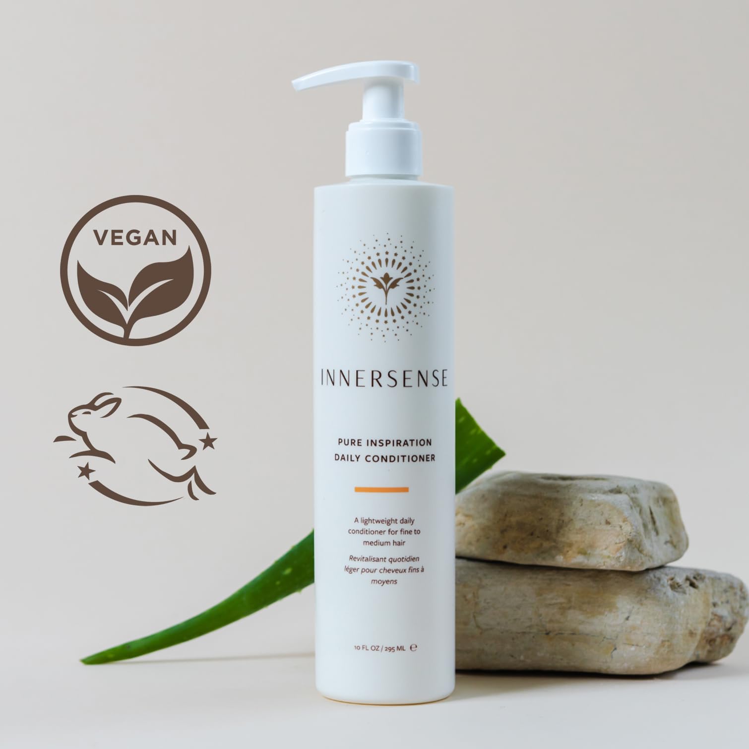 INNERSENSE Organic Daily Conditioner – Natural, Non-Toxic, Cruelty-Free Haircare (32oz)