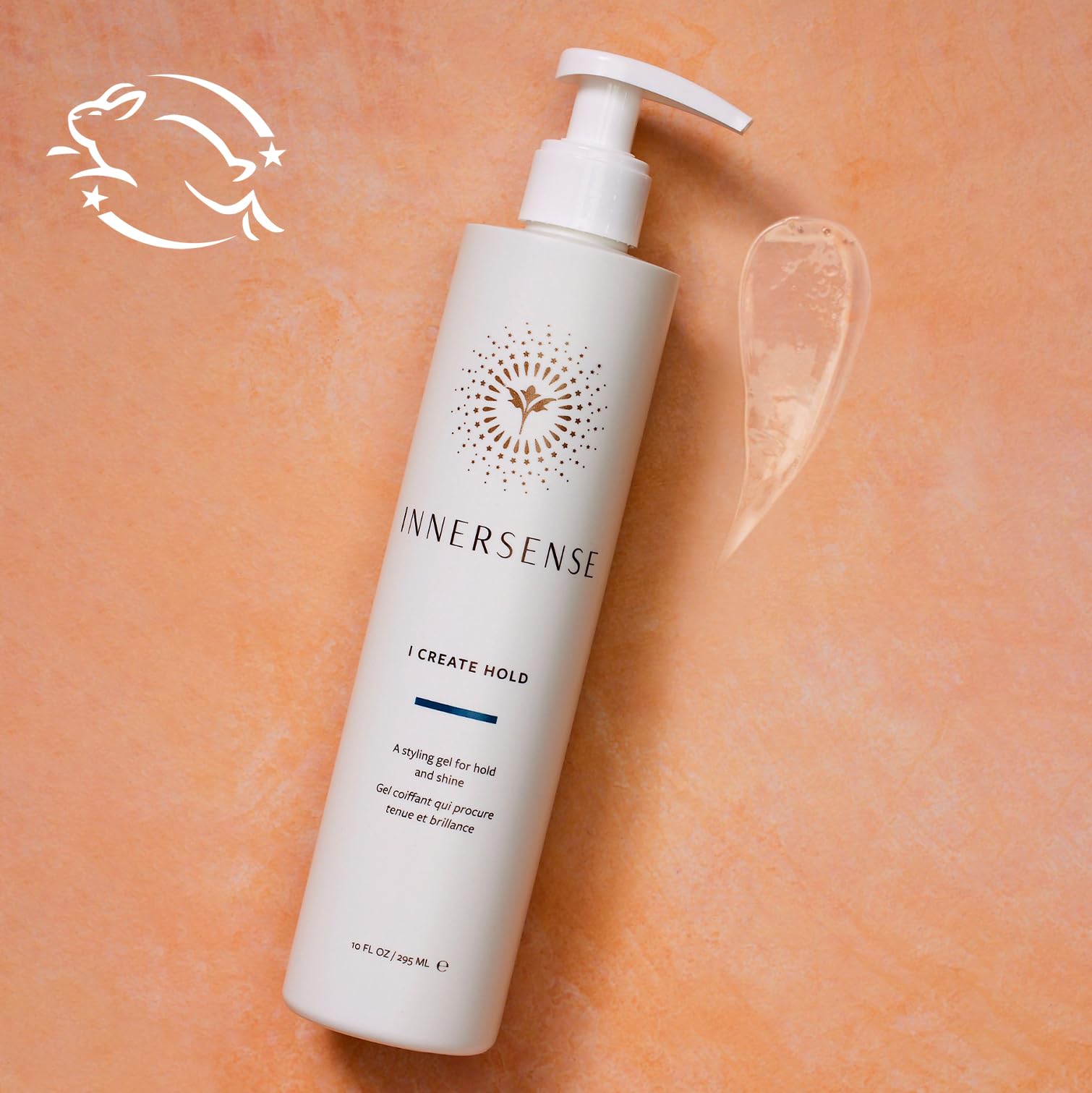 INNERSENSE I Create Hold Styling Gel - Organic, Non-Toxic, Cruelty-Free (10 fl oz / 295 ml)