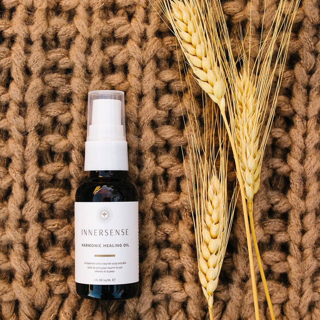 INNERSENSE Organic Beauty Natural Harmonic Treatment Oil – Non-Toxic, Cruelty-Free Haircare (1 fl oz)