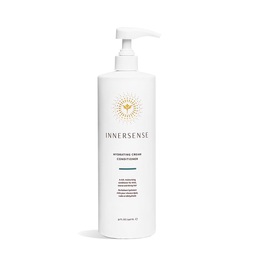 INNERSENSE Organic Hydrating Cream Conditioner | Non-Toxic, Cruelty-Free 32oz