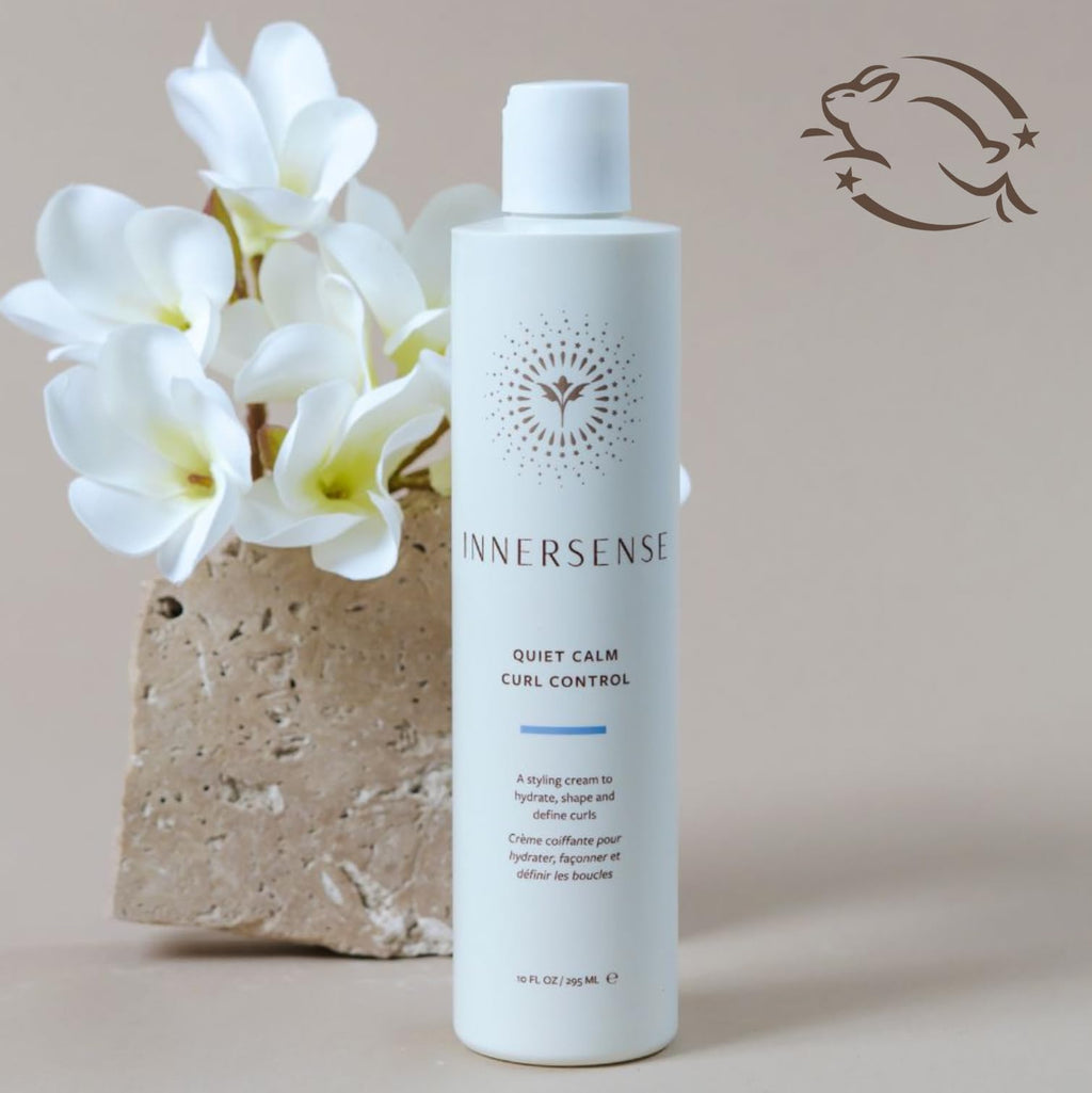 INNERSENSE Organic Beauty – Natural Quiet Calm Curl Control | Hydrating, Light Hold, Clean Haircare (2 Pack - 2 fl oz | 59.1 mL each)